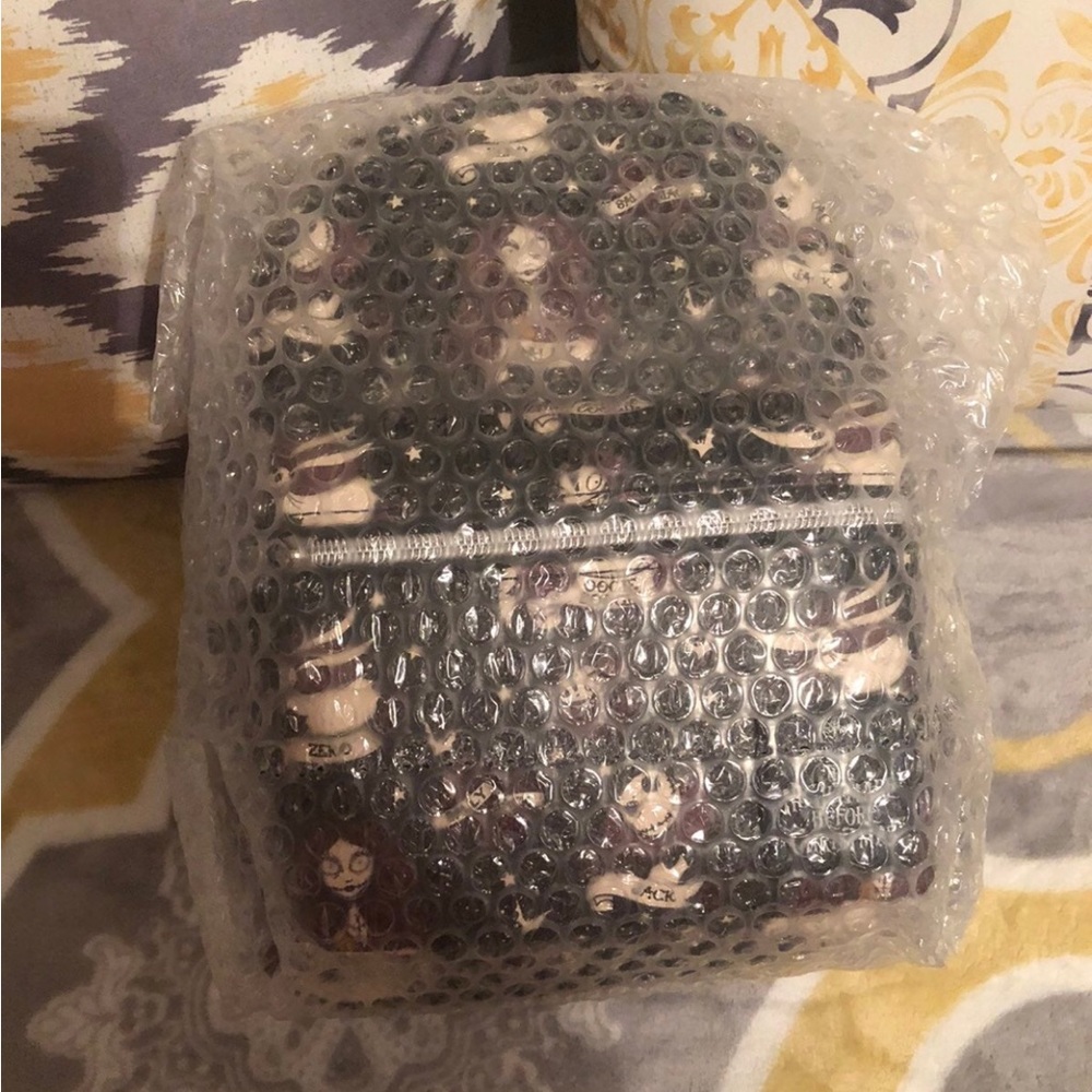 Lounge fly? Disneys Nightmare‎ Before Christmas backpack purse NWT